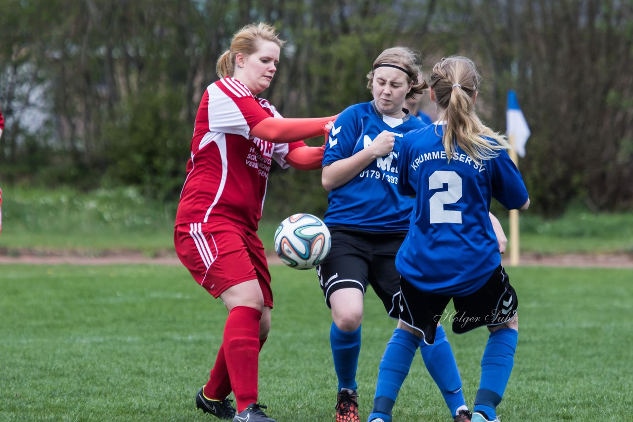 Bild 116 - Frauen Krummesser SV - TSV Trittau : Ergebnis: 4:2